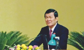 Chủ tịch nước Trương Tấn Sang: Tiếp tục chiến đấu ở thế trận mới