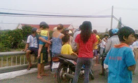 Người dân chứng kiến vụ việc