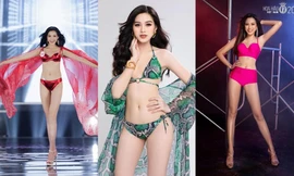 Chân dài eo thon thế này, bảo sao Hoa hậu Đỗ Thị Hà cứ diện bikini là bùng nổ nhan sắc