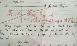 Những lời phê có một không hai của thầy cô