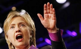 Ngoại trưởng Mỹ Hillary Clinton có thể trở thành nữ chủ tịch đầu tiên của Ngân hàng Thế giới từ giữa năm sau Ảnh: AP