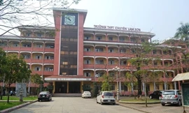 Trường THPT chuyên Lam Sơn. Ảnh: Internet.