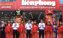 [VIDEO] Tưng bừng khai trương Nhà sách Tiền Phong Thanh Hóa