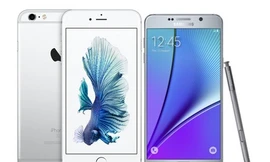 iPhone 6S Plus và Galaxy Note 5 là hai trong số các phablet cao cấp nhất hiện nay.