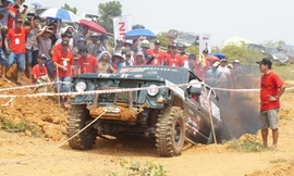Toàn cảnh bài thi số 2 giải offroad VOC 2015