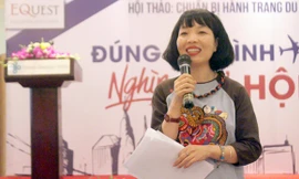 Chị Phan Hồ Điệp, mẹ thần đồng Đỗ Nhật Nam chia sẻ lý do Đỗ Nhật Nam quyết định đi du học.