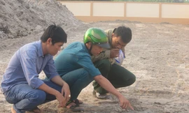 Hiện trường vụ việc.