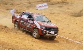 Toàn cảnh bài thi số 3 giải offroad VOC 2015