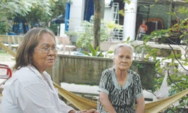 Các lão nghệ sĩ ở viện dưỡng lão lo lắng cho tương lai của mình Ảnh: T.N.A