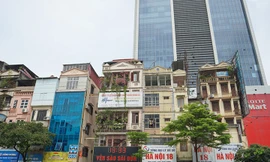 Giá nhà mặt phố Hà Nội vượt 400 triệu đồng/m2