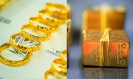 Giá vàng bất ngờ giảm mạnh