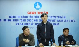 Anh Nguyễn Minh Triết, Trưởng ban Thanh niên trường học T.Ư Đoàn, Phó Chủ tịch thường trực T.Ư Hội Sinh viên Việt Nam chia sẻ thông tin về cuộc thi.