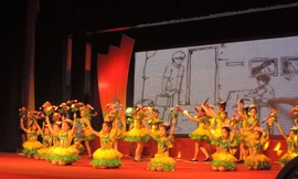 Các tiết mục tại buổi lễ