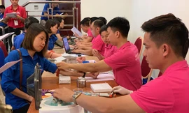 Hiến máu tình nguyện là một trong những hoạt động tình nguyện nổi bật của tuổi trẻ VNPT 