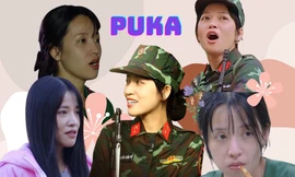 Loạt khoảnh khắc dở khóc dở cười gây chú ý của "Miss bánh bèo" Puka trong "Sao Nhập Ngũ"
