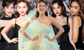 Điểm danh dàn sao Việt đình đám sửa soạn đổ bộ đám cưới siêu mẫu Minh Tú