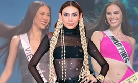 Sau màn catwalk kỳ cục của Bùi Quỳnh Hoa tại Miss Universe, "cô giáo" Võ Hoàng Yến nói gì?