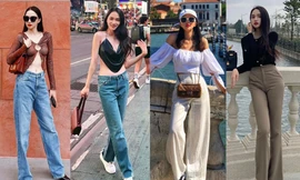 Thời trang xuống phố của Hoa hậu Hương Giang: Thanh lịch, cá tính đến khéo léo khoe cơ bụng săn chắc