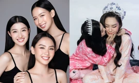 Tình chị em của Top 3 Hoa hậu Thế giới Việt Nam 2022: Em út Phương Nhi được cưng chiều