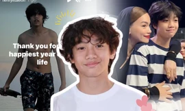 Chỉ mới 14 tuổi, Subeo - con trai cả nhà Hồ Ngọc Hà đã cho thấy vóc dáng vượt trội