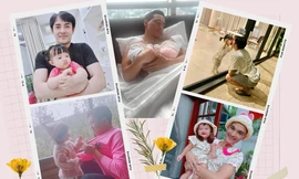 Hội "bố bỉm sữa nghiện con" showbiz Việt: Ông Cao Thắng, Trường Giang, Kim Lý và ai nữa?