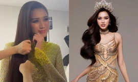 Hoa hậu Đỗ Hà bật khóc nức nở trong hậu trường chụp ảnh trước thềm Chung kết Hoa hậu Việt Nam 2022