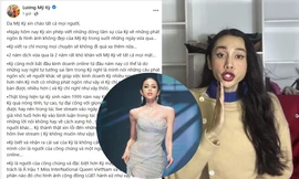 Bị netizen phẫn nộ đòi tước danh hiệu, Lương Mỹ Kỳ viết tâm thư xin lỗi vì đã gây ồn ào