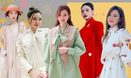 Đâu cần diện đồ xẻ bạo, Midu mặc kín cổng cao tường vẫn thu hút mọi ánh nhìn