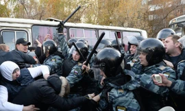 Nga: Bắt 300 người gây bạo loạn ở thủ đô