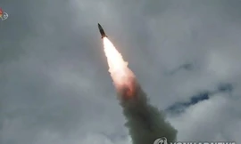 Tên lửa được cho là " vũ khí chiến lược mới" của Triều Tiên.