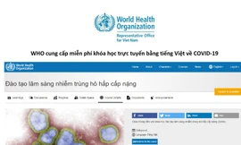 Mọi người dân Việt Nam có thể tham gia khóa học trực tuyến miễn phí về Covid-19 do Tổ chức y tế thế giới tổ chức.