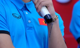 Hình xăm trên tay tiền vệ Quang Hải