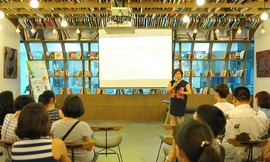 Chương trình “Bí quyết du lịch cho một mùa hè hoàn hảo” được tổ chức tại không gian mở đầy thân thiện và sáng tạo – nest by AIA Hà Nội