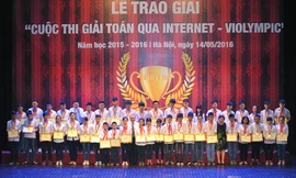 2141 là số học sinh các cấp Tiểu học, THCS, THPT đã đạt giải cuộc thi năm nay