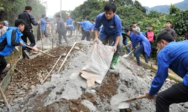12 Làng Thanh niên lập nghiệp khu vực biên giới, xã đặc biệt khó khăn đã được những người trẻ xung phong đảm nhận, triển khai trong nhiệm kỳ 2012-2017 (Ảnh minh hoạ)