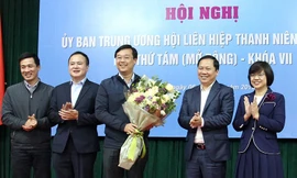 Bí thư thứ nhất T.Ư Đoàn Lê Quốc Phong đã dự và phát biểu tại Hội nghị