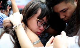 Teen Việt Đức lưu luyến chia tay thời áo trắng