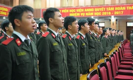 Học viện An ninh Nhân dân đào tạo trinh sát chất lượng cao