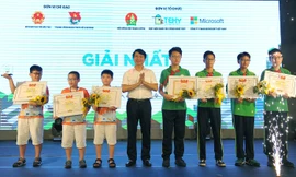 Lộ diện quán quân cuộc thi 'Em yêu khoa học - Tài năng công nghệ nhí'