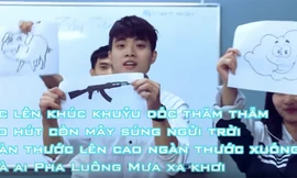 Hình ảnh trong clip hat "Tây tiến" trên nền nhạc Sơn Tùng MTP