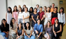 Nguyễn Thị Quỳnh Nga, Hoàng Hậu Phương Đông và Hoàng Tâm Anh - giành học bổng “Smart Cities” đã có khoá học ấn tượng ở Israel