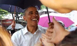 Tổng thống Obama nói gì với chủ quán trà đá Mễ Trì Hạ?