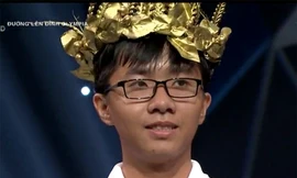 Nguyễn Bá Vinh (THPT chuyên Lý Tự Trọng, Cần Thơ) đã có chiến thắng nghẹt thở