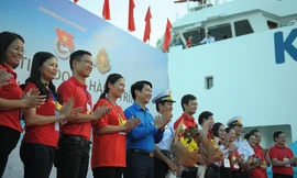 Khởi hành Hành trình Tuổi trẻ vì biển đảo quê hương năm 2019