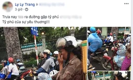 Câu chuyện gặp tỷ phú trên đường gây bão mạng