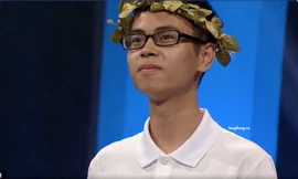 Trần Thế Trung đã giành chiến thắng và lọt vào vòng thi Quý I Đường lên đỉnh Olympia