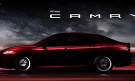 Toyota Camry thế hệ mới chuẩn bị ra mắt tại Thái Lan.