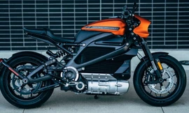 Harley-Davidson giới thiệu mô tô điện Livewire tại EICMA 2018.