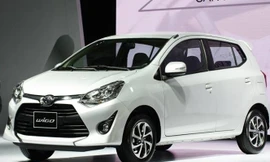 Toyota Wigo dù mới bán tại Việt Nam nhưng đã có mặt ngay tại top 10 mẫu xe bán chạy nhất tháng.