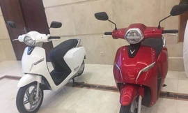 Hình ảnh đầu tiền về mẫu xe máy điện của Vinfast